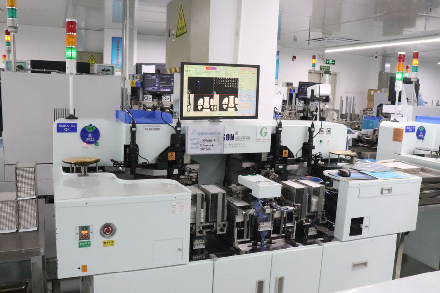 Shenzhen Suiyan Technology Co., LTD línea de producción del fabricante