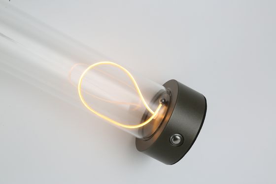 Lámpara de escritorio minimalista Lámparas de mesa inalámbricas LED recargables Lámparas de mesas de noche modernas apagables