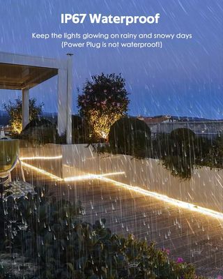 4.3mm Direccionable LED Light Strip Serie para la iluminación del hogar de colores