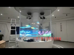 Display flexible con fijación en chips