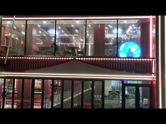 Tecnología más reciente: LED Casilla de pantalla transparente flexible