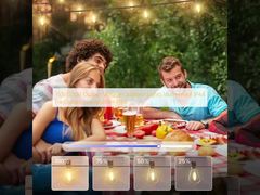 Luces exteriores con voltaje de salida 110V/220V, impermeables IP44 para instalación en exteriores