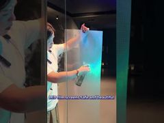 Cómo instalar la pantalla transparente